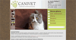Desktop Screenshot of canivet.pl